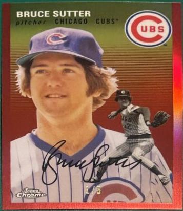 Bruce Sutter [Red Refractor] #419