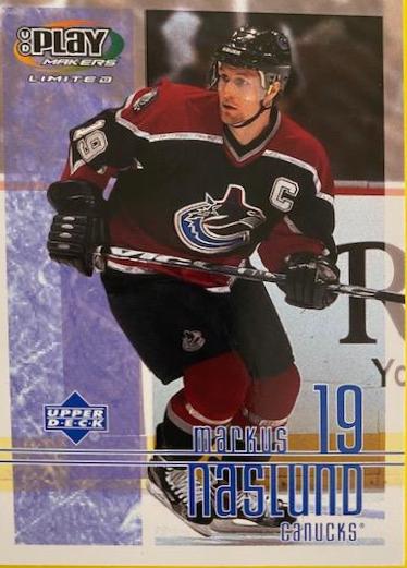 Markus Naslund #97 Hockey Cards 2001 UD Playmakers