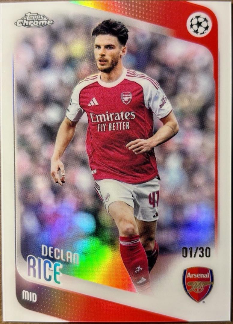 Declan Rice [White Refractor] #164