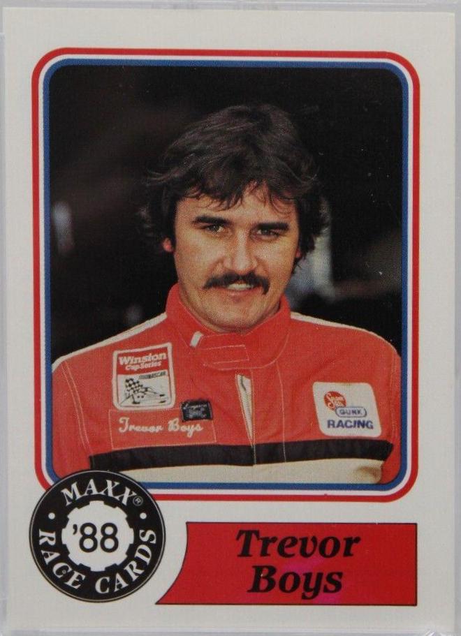 Trevor Boys #24 Racing Cards 1988 Maxx Charlotte
