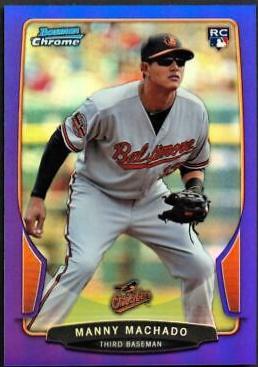 Manny Machado [Purple Refractor] #205