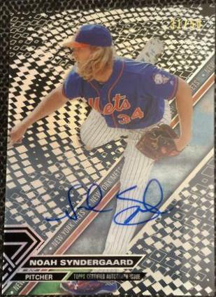Noah Syndergaard [Autograph Blackout] #NS