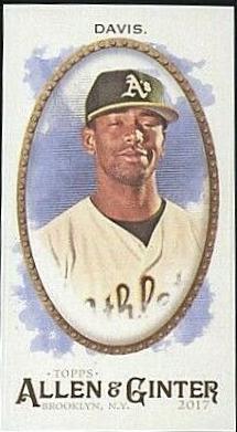 Khris Davis [Mini Red Brooklyn Back] #244