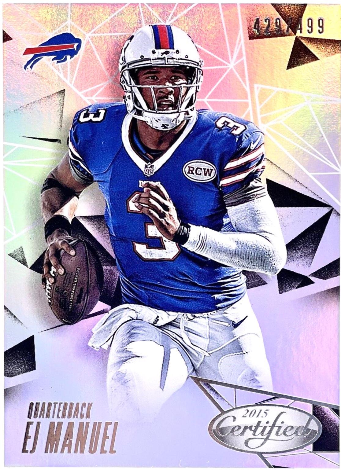 EJ Manuel [Mirror Silver] #87