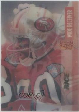 Jerry Rice #3 Football Cards 1995 Sportflix
