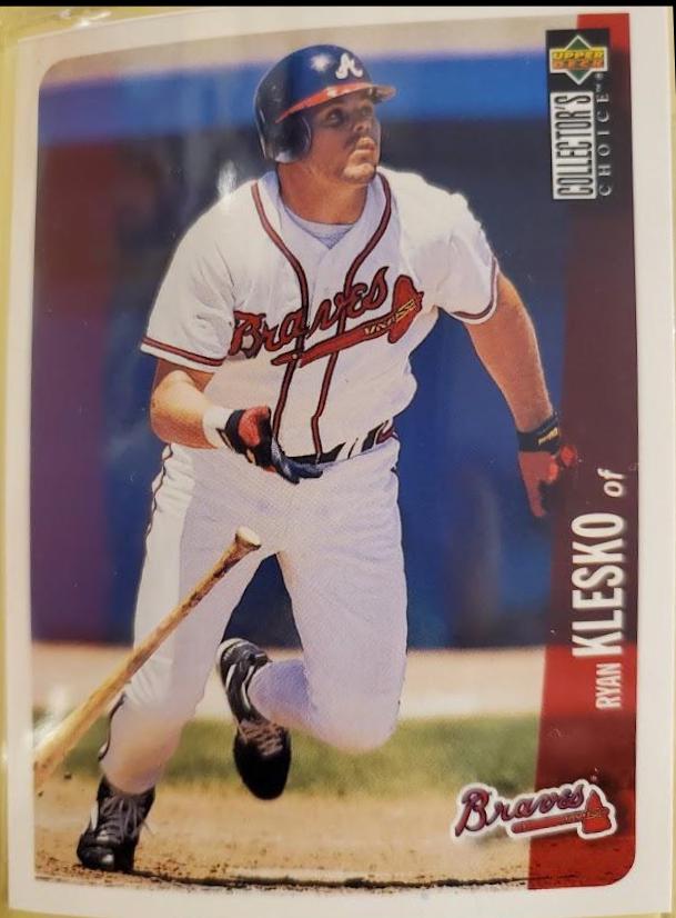 Ryan Klesko #460 Baseball Cards 1996 Collector's Choice