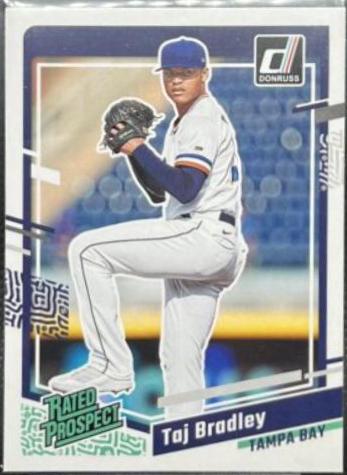 Taj Bradley #55 2023 Panini Donruss Baseball
