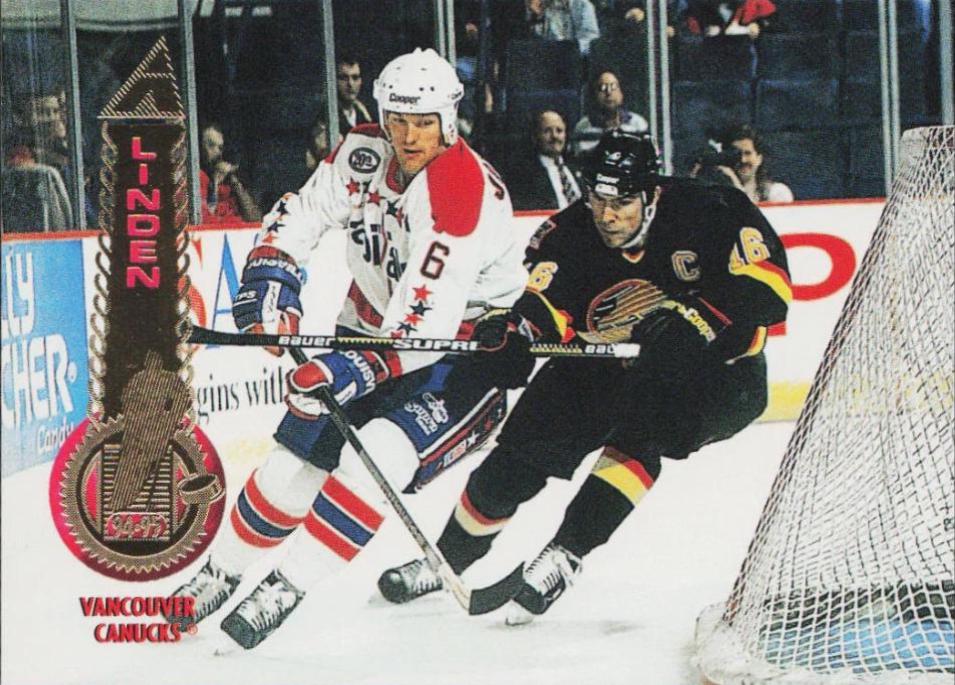Trevor Linden #8 1994-95 Pinnacle Hockey