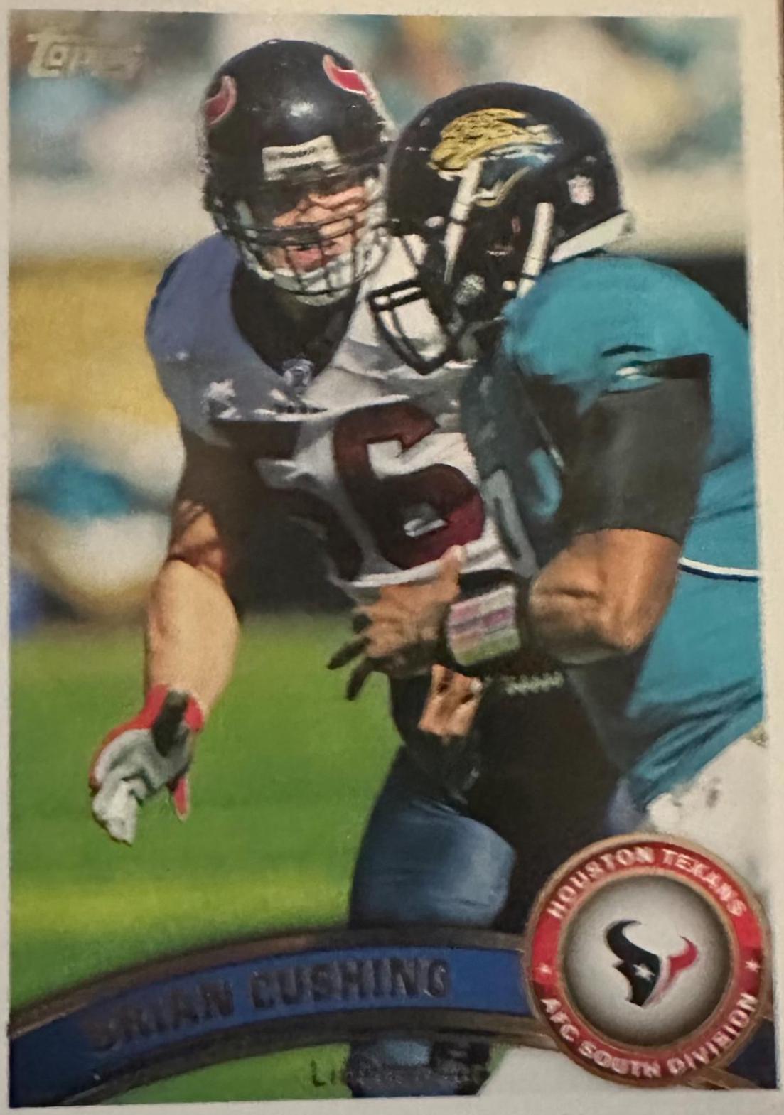 Brian Cushing #13 Football Cards 2011 Topps