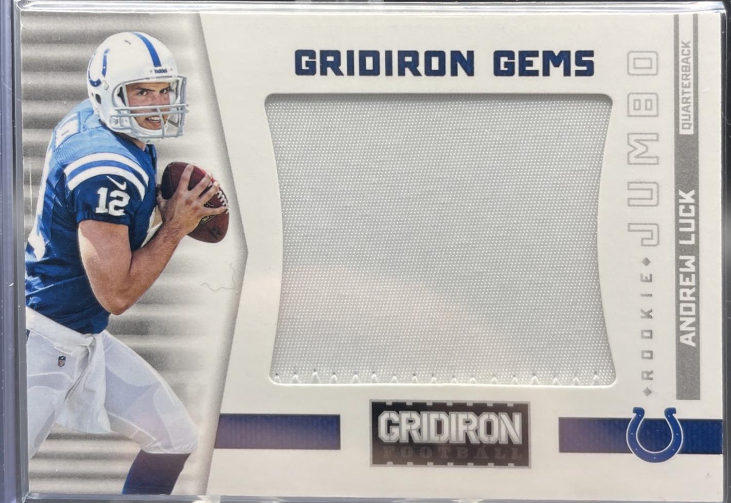Andrew Luck [Jersey Jumbo Prime] #322 Prices | 2012 Panini Gridiron ...