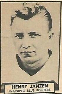 Henry Janzen #156