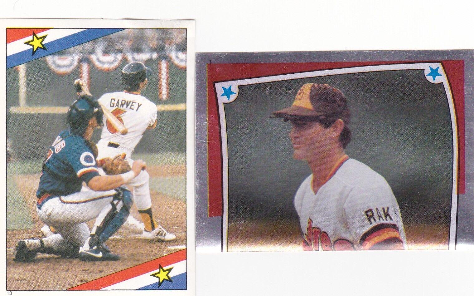 Steve Garvey #1 Baseball Cards 1985 O Pee Chee Stickers