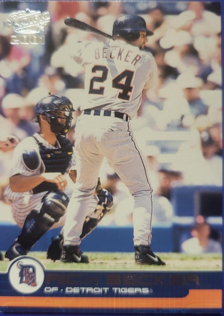 Rich Becker #150 Baseball Cards 2001 Pacific