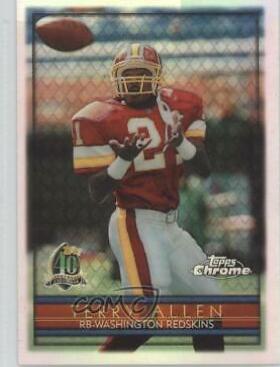 Terry Allen #62 1996 Topps Chrome Football
