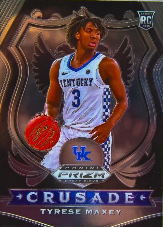 Tyrese Maxey #94 Basketball Cards 2020 Panini Prizm Draft Picks