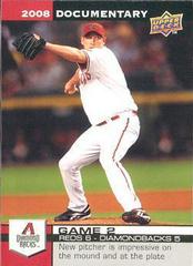 Brandon Webb #12 Baseball Cards 2008 Upper Deck Documentary Prices