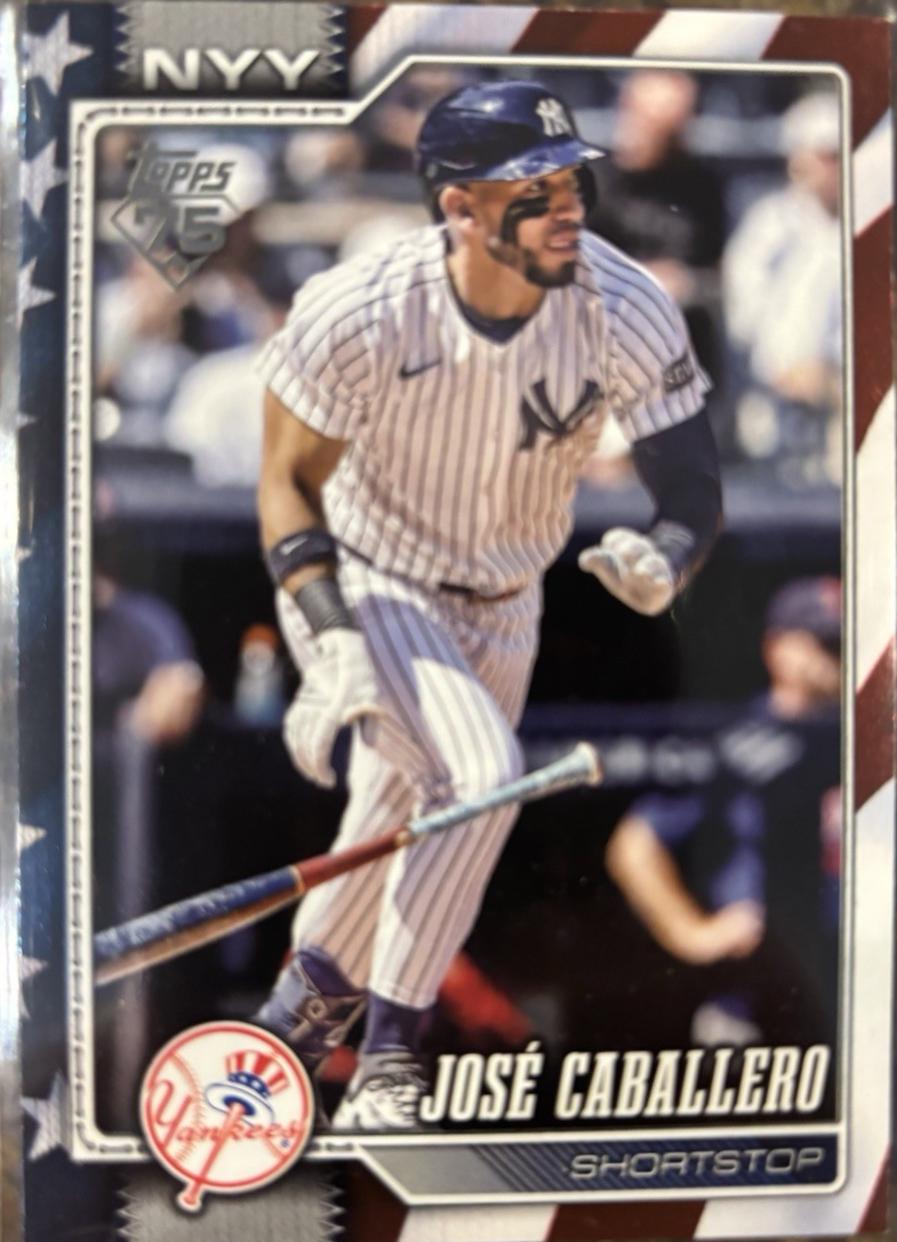 Jose Caballero [Independence Day] (2026 Topps)