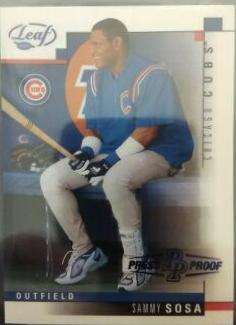 Sammy Sosa #147 Baseball Cards 2003 Leaf