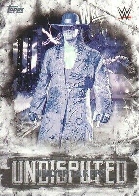 Undertaker #44 Wrestling Cards 2018 Topps WWE Undisputed