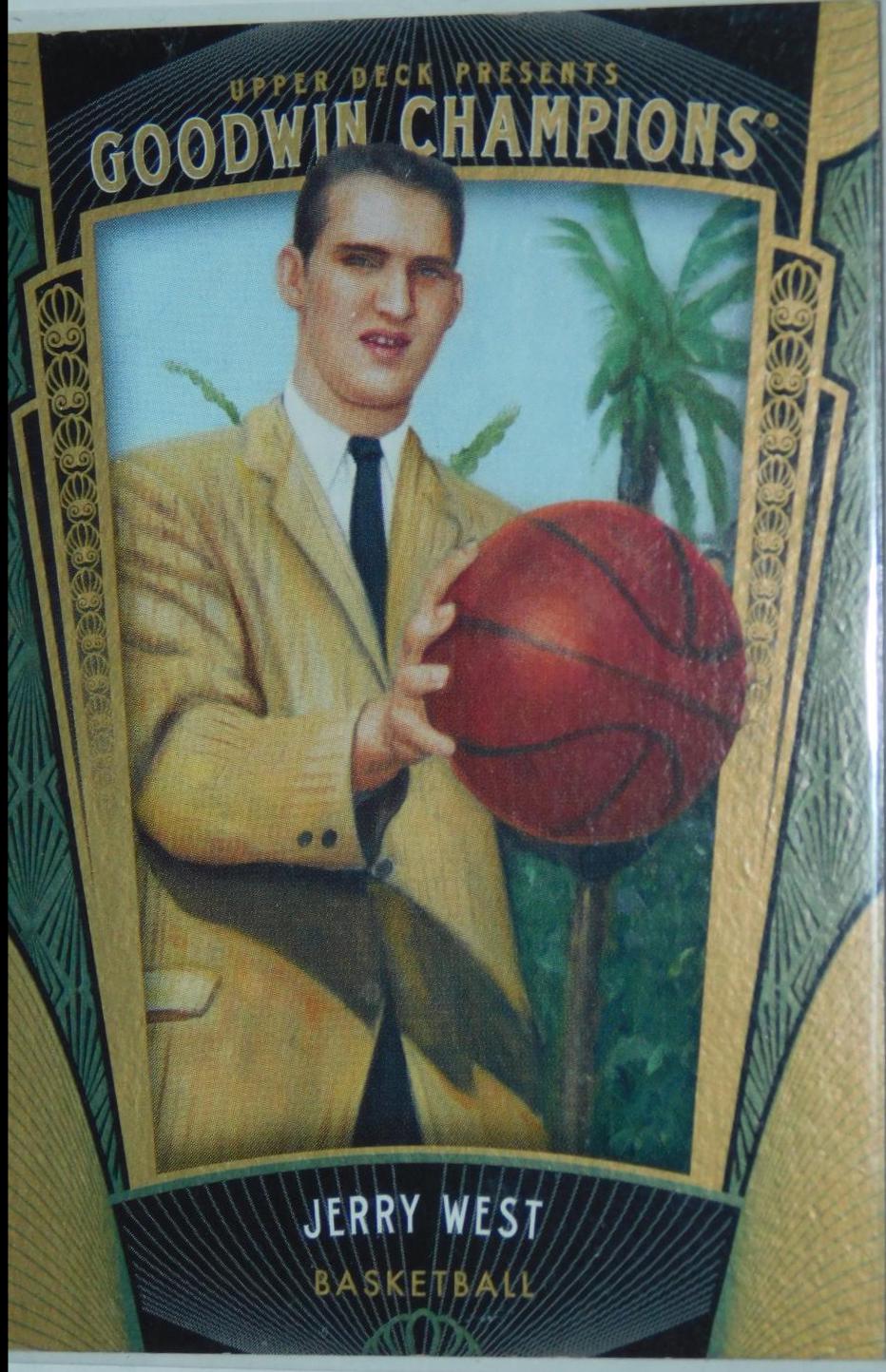 Jerry West #11 Basketball Cards 2017 Upper Deck Goodwin Champions