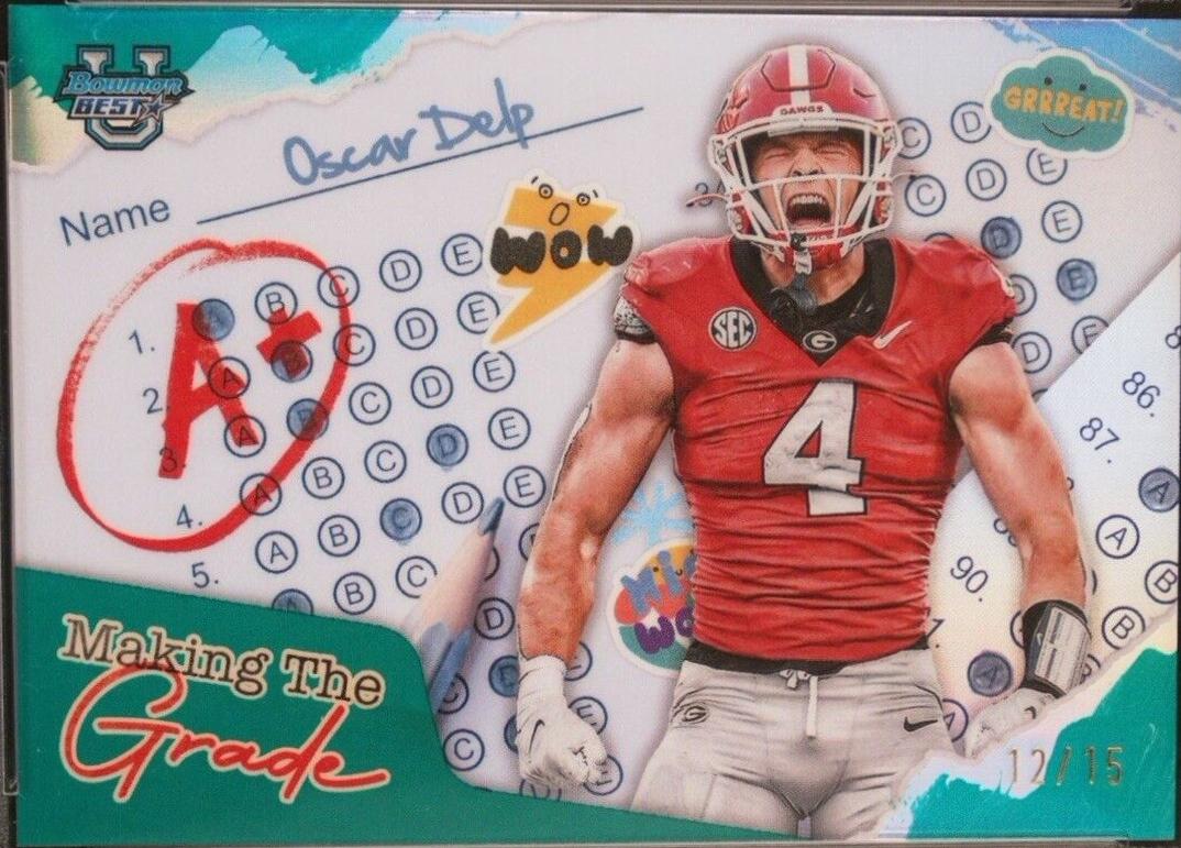 Oscar Delp [Teal Refractor] #MG-9
