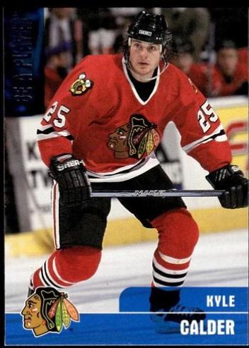Kyle Calder #335 Hockey Cards 1999 Be a Player Memorabilia