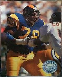 Jackie Slater #57 1991 Pro Set Platinum Football