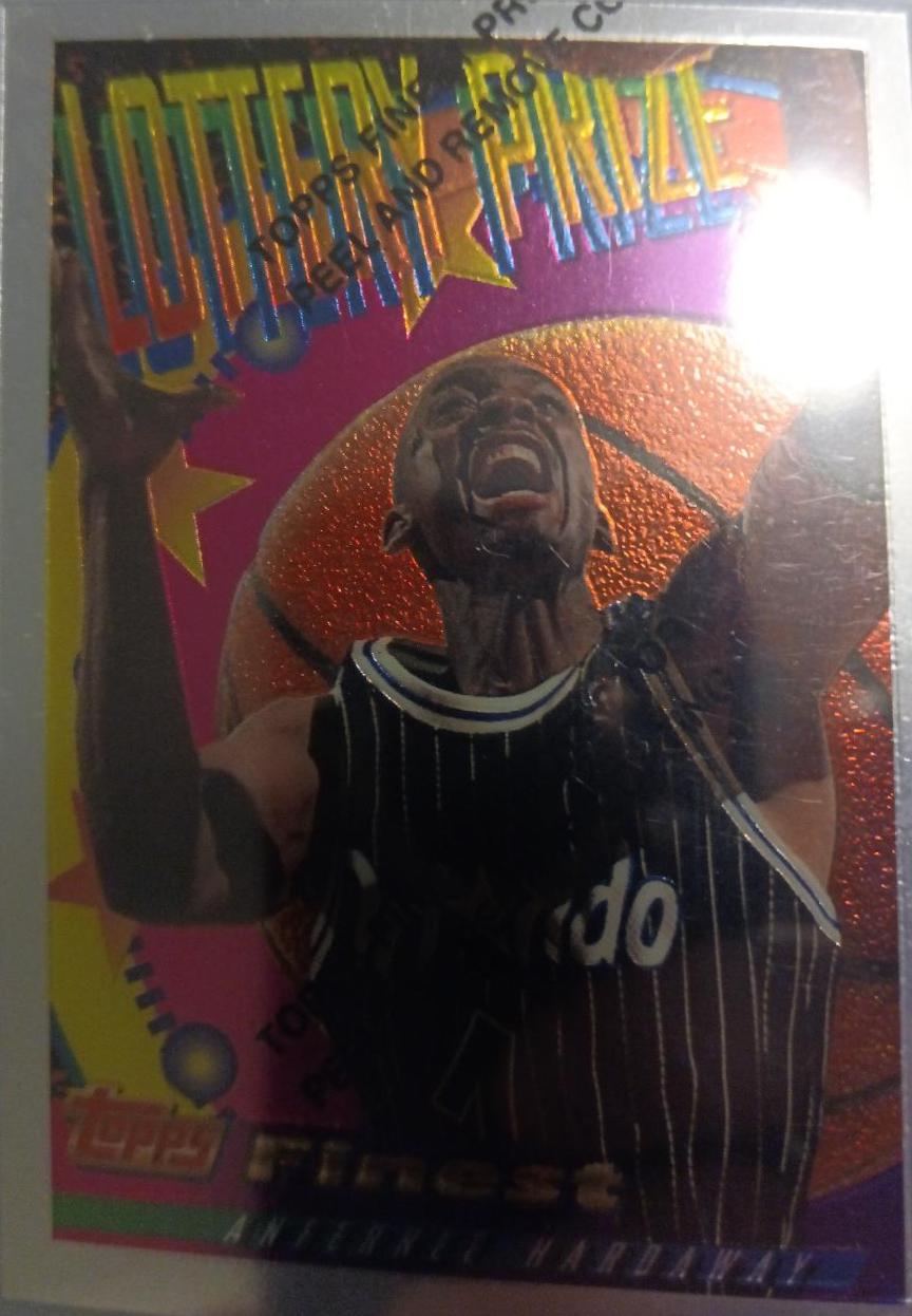 Anfernee Hardaway #LP20 Basketball Cards 1994 Finest Lottery Prize