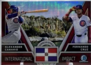 Fernando Cruz / Alexander Canario #II-20 Baseball Cards 2024 Bowman Chrome International Impact