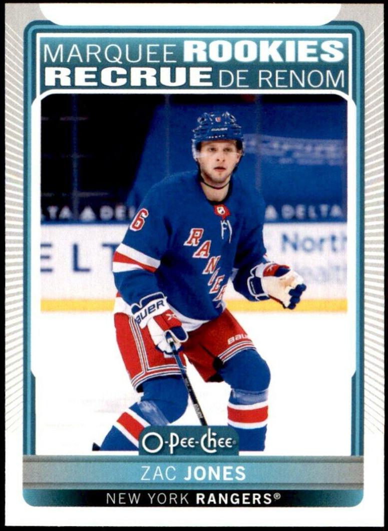 Zac Jones #513 Hockey Cards 2021 O Pee Chee