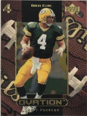 Brett Favre #21 Football Cards 1999 Upper Deck Ovation