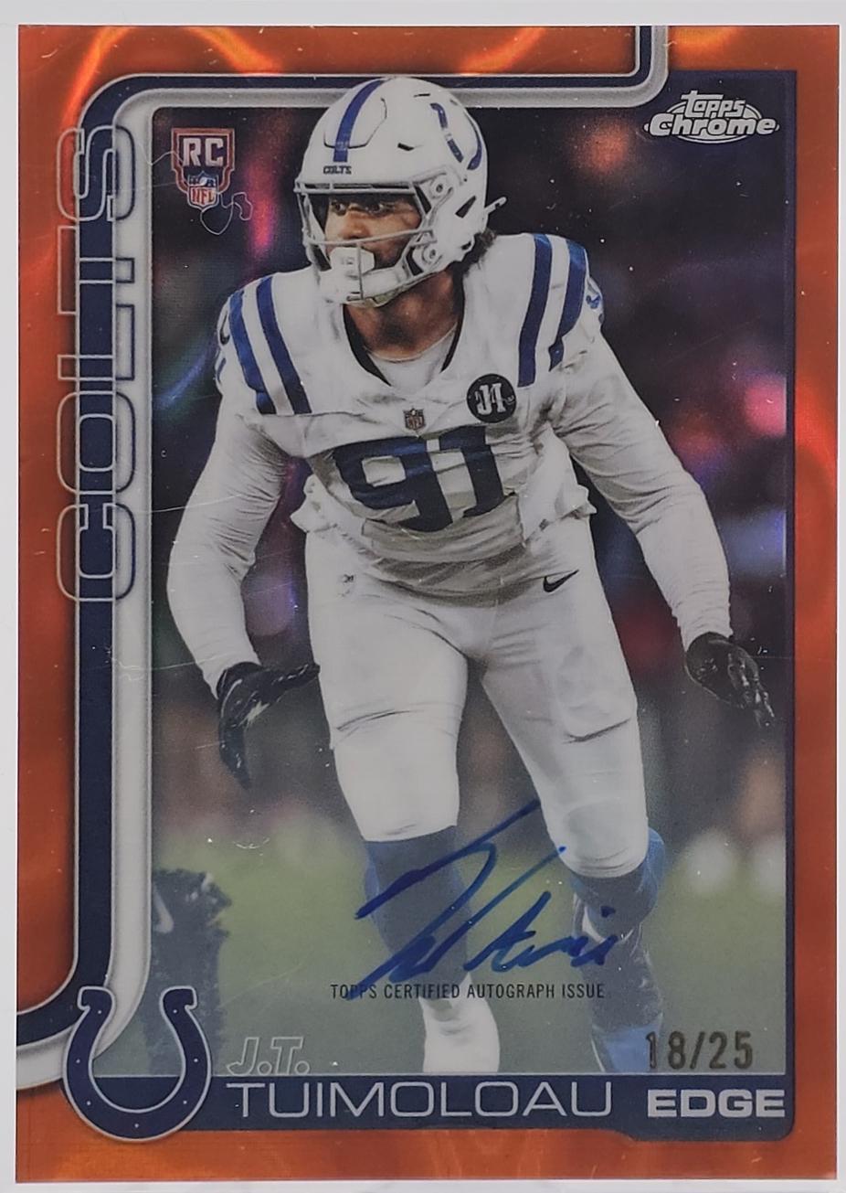 JT Tuimoloau [Orange Lava Refractor] #RA-JT