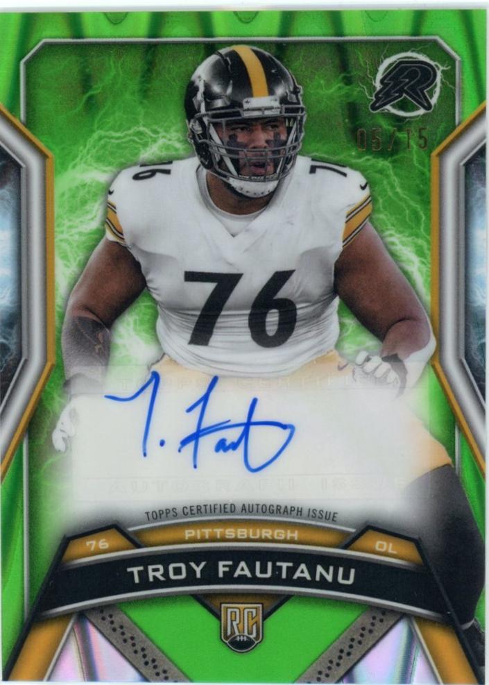Troy Fautanu [Lime Green Power Surge] #RRS-TFA