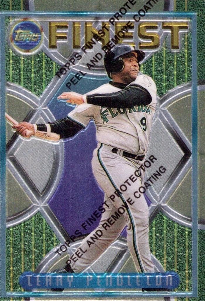 Terry Pendleton #239 1995 Finest Baseball