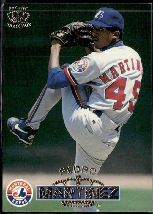 Pedro Martinez #123 Baseball Cards 1996 Pacific Crown Collection