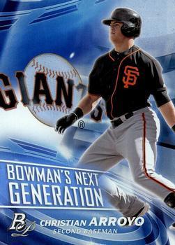 Christian Arroyo #BNG-CA Baseball Cards 2017 Bowman Platinum Next Generation