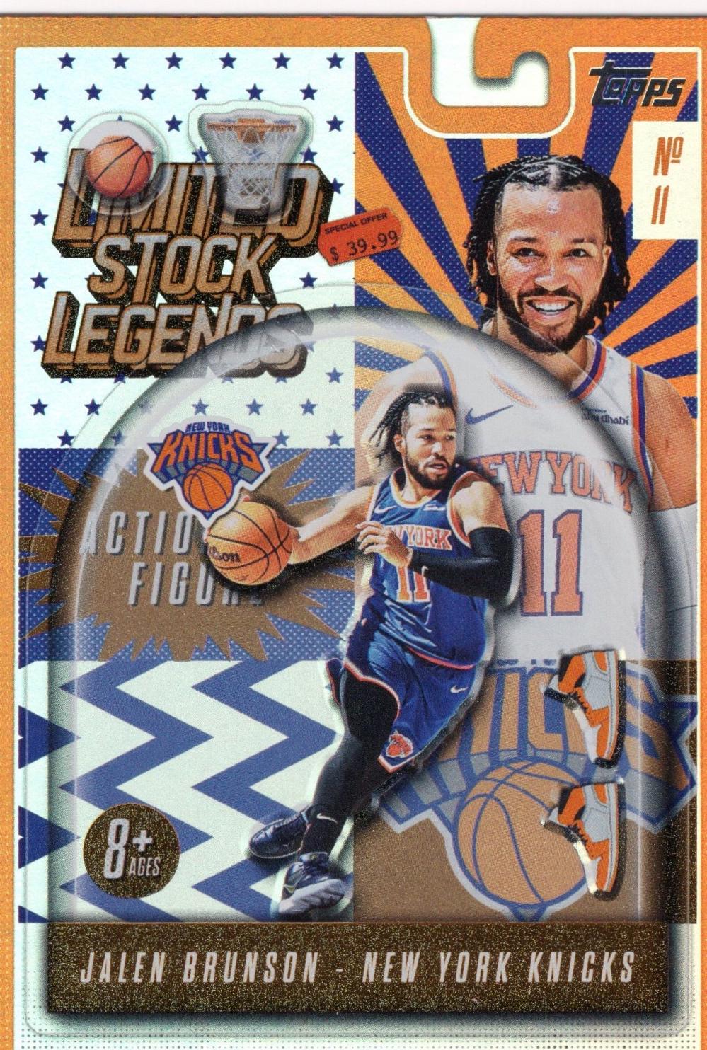 Jalen Brunson #LST-42 Prices | 2025 Topps Limited Stock Legend