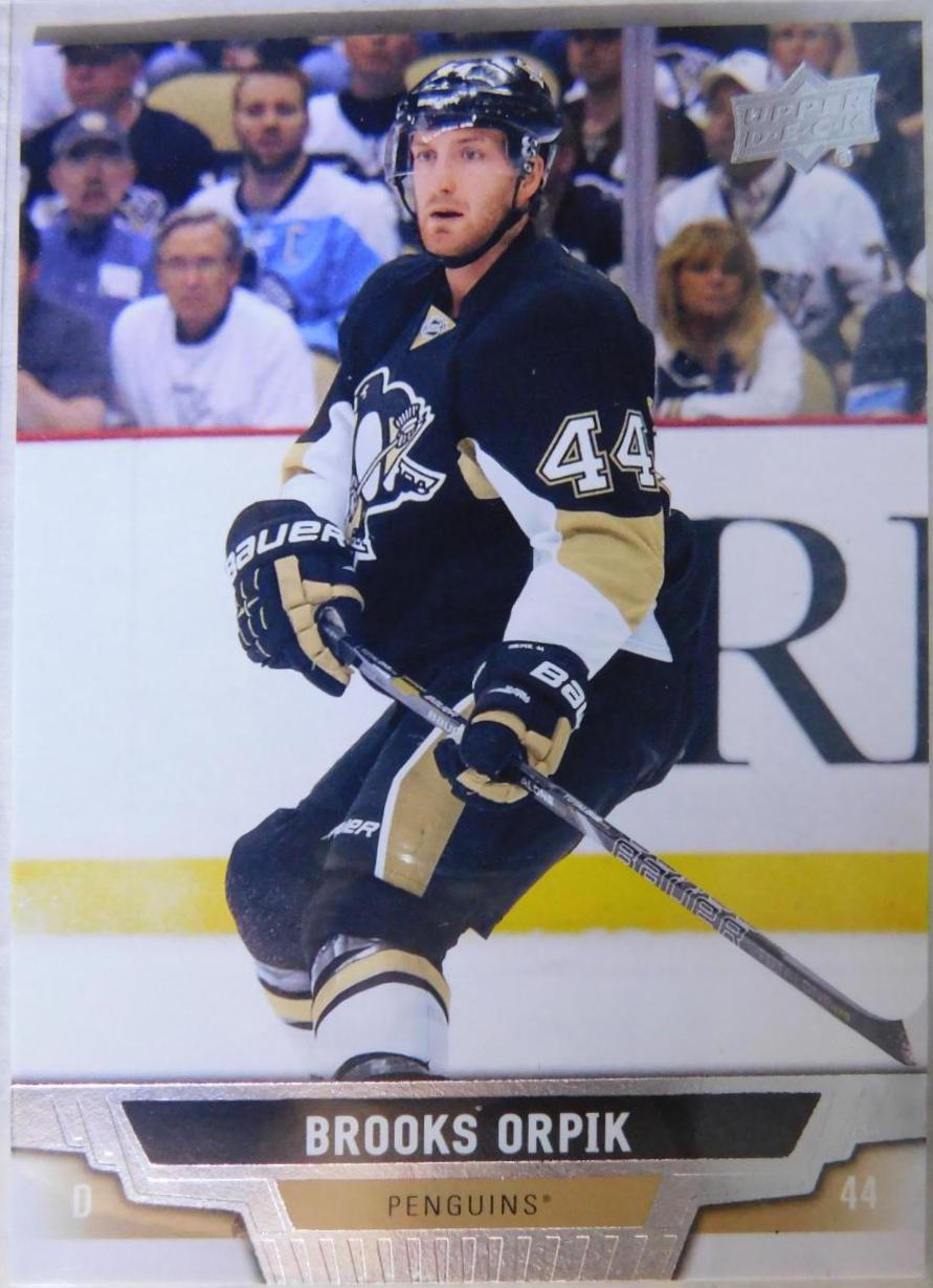 Brooks Orpic #74 Hockey Cards 2013 Upper Deck