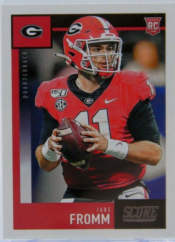 Jake Fromm #356 Football Cards 2020 Panini Score