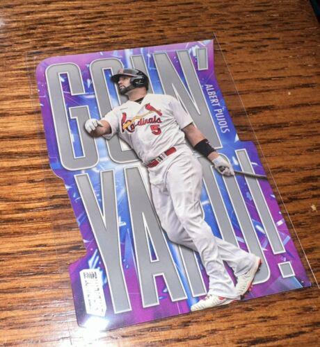 Albert Pujols #GY-1 Baseball Cards 2023 Stadium Club Goin' Yard