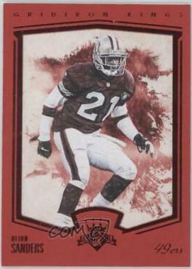 Deion Sanders [Red Frame] #179