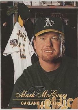 Mark McGwire #4 Baseball Cards 1994 Studio