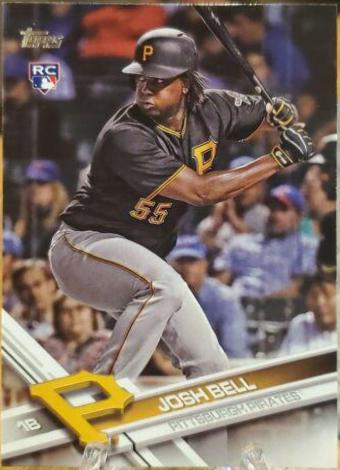 Josh Bell #30 Baseball Cards 2017 Topps