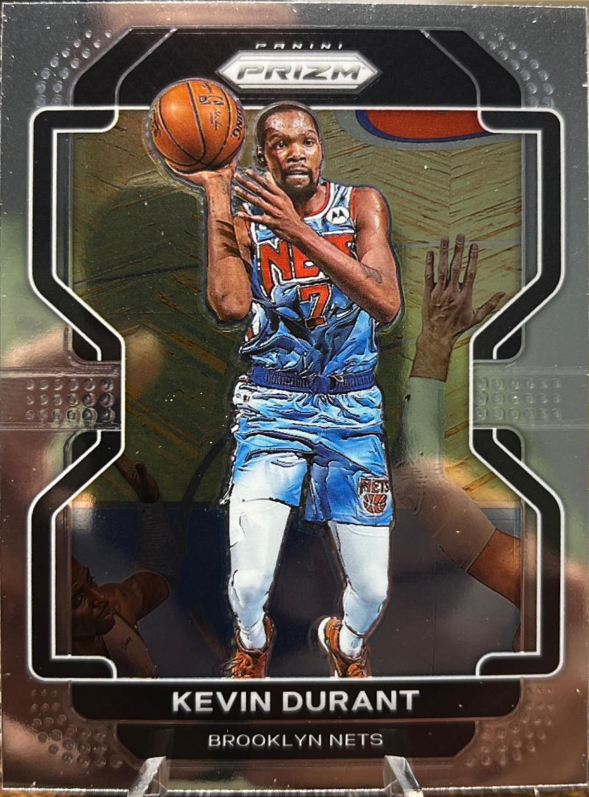 Kevin Durant #120 Basketball Cards 2021 Panini Prizm