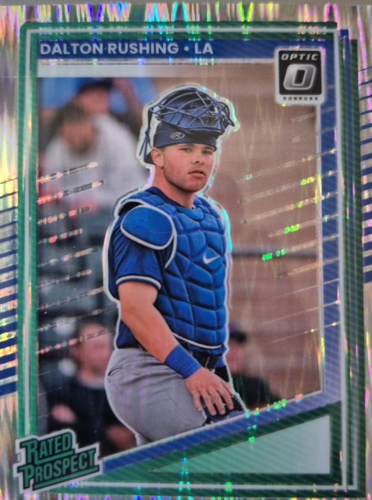 Dalton Rushing #125 2025 Panini Donruss Baseball