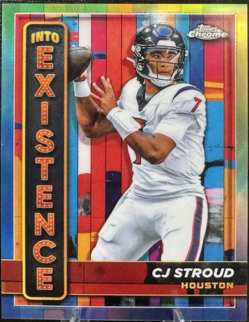 CJ Stroud #IE-8 Football Cards 2024 Topps Chrome Into Existence