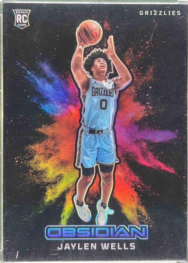 Jaylen Wells #17 Prices | 2024 Panini Obsidian Black Color Blast