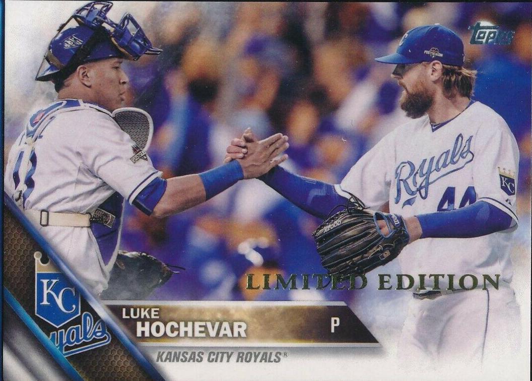 Luke Hochevar #35 Baseball Cards 2016 Topps Limited Edition