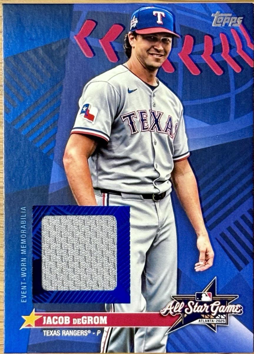 Jacob deGrom #AS-Jd Prices | 2025 Topps Update All-Star Stitches