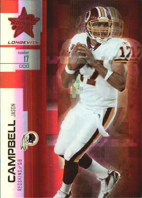 Jason Campbell #11 2007 Leaf Rookies & Stars Football